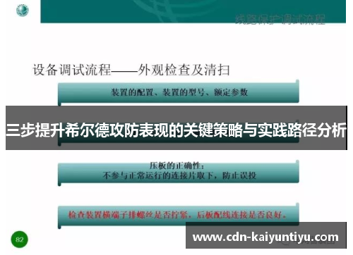 三步提升希尔德攻防表现的关键策略与实践路径分析