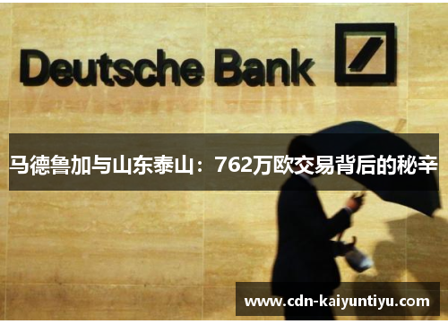 马德鲁加与山东泰山:762万欧交易背后的秘辛 马德鲁加与山东泰山:762万欧交易背后的秘辛